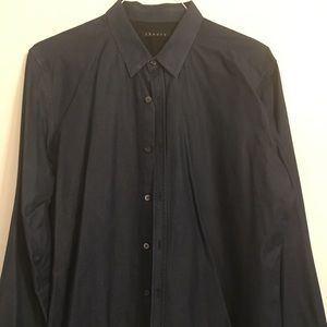 Theory denim button down